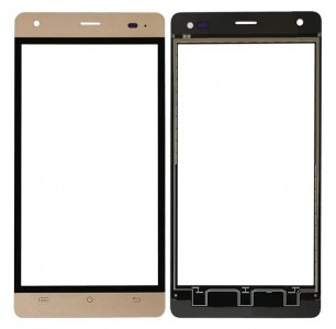 Replacement Front Glass For Cubot Echo Coffee By - Maxbhi Com