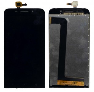 Lcd With Touch Screen For Asus Zenfone Max 2016 Black By - Maxbhi Com