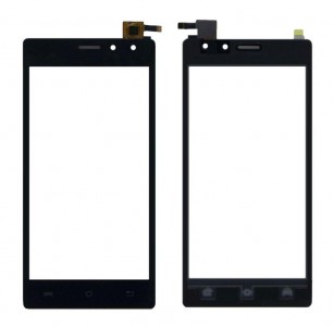 Touch Screen Digitizer For Lava A82 Black By - Maxbhi Com