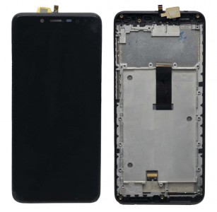 Lcd With Touch Screen For Ivoomi I1s Black By - Maxbhi Com