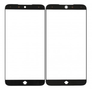Replacement Front Glass For Meizu 15 Blue By - Maxbhi Com