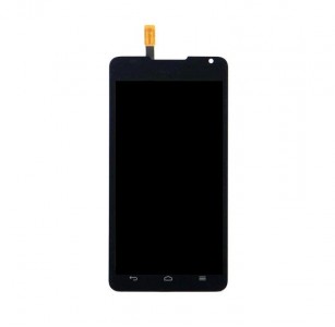 Lcd With Touch Screen For Huawei C8813 Blue By - Maxbhi Com
