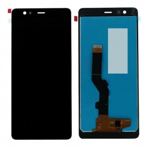 Lcd With Touch Screen For Nokia 3 1 A Black By - Maxbhi Com