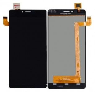 Lcd With Touch Screen For Cubot S208 Black By - Maxbhi Com
