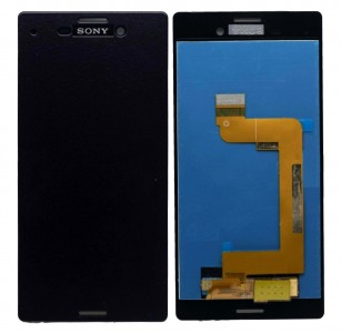 Lcd With Touch Screen For Sony Xperia M4 Aqua Black By - Maxbhi Com