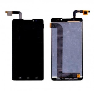 Lcd With Touch Screen For Panasonic P81 Black By - Maxbhi Com