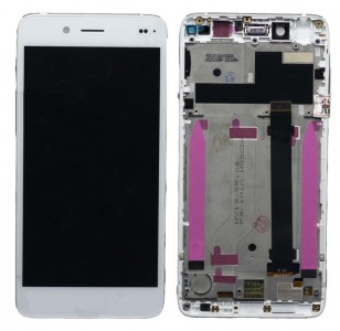 Lcd With Touch Screen For Infocus M535 Silver By - Maxbhi Com