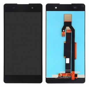 Lcd With Touch Screen For Sony Xperia E5 Black By - Maxbhi Com