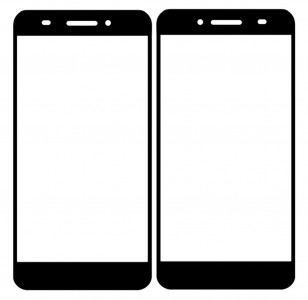 Replacement Front Glass For Lyf Water F1 Black By - Maxbhi Com