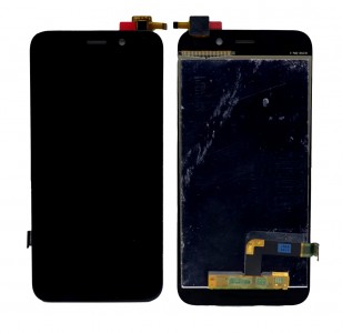 Lcd With Touch Screen For Micromax Selfie 3 E460 Black By - Maxbhi Com