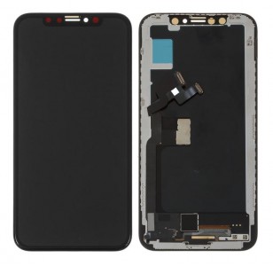 Lcd With Touch Screen For Apple Iphone X Black By - Maxbhi Com