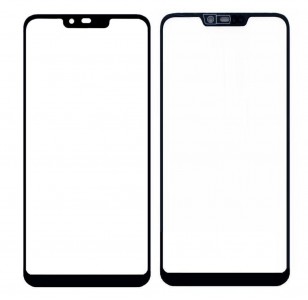 Replacement Front Glass For Huawei Honor 8c Black By - Maxbhi Com