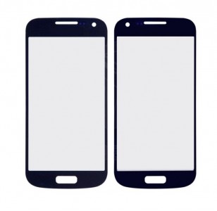 Replacement Front Glass For Samsung I9192 Galaxy S4 Mini With Dual Sim Blue By - Maxbhi Com