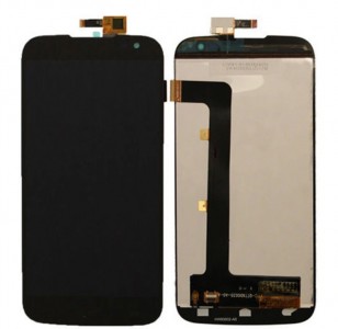 Lcd With Touch Screen For Blu Studio 6 0 Hd D650 Black By - Maxbhi Com