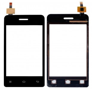 Touch Screen Digitizer For Spice Flo M5918 Black By - Maxbhi Com