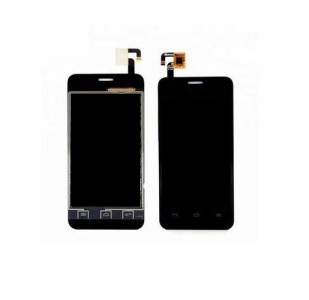 Lcd With Touch Screen For Huawei Ascend Y320 Black By - Maxbhi Com