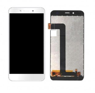 Lcd With Touch Screen For Swipe Elite Power White By - Maxbhi Com