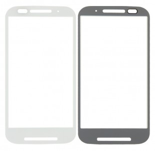 Replacement Front Glass For Moto E 1st Gen White By - Maxbhi Com