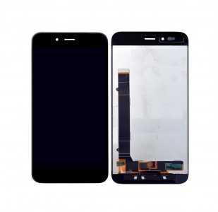 Lcd With Touch Screen For Xiaomi Mi A1 Black By - Maxbhi Com