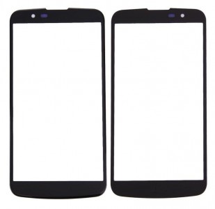 Replacement Front Glass For Lg K10 2018 Black By - Maxbhi Com