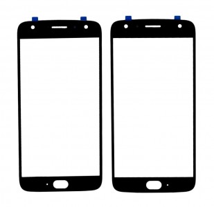 Replacement Front Glass For Motorola Moto X4 Black By - Maxbhi Com