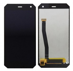 Lcd With Touch Screen For Nomu S10 Black By - Maxbhi Com