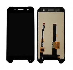 Lcd With Touch Screen For Nomu S30 Mini Black By - Maxbhi Com