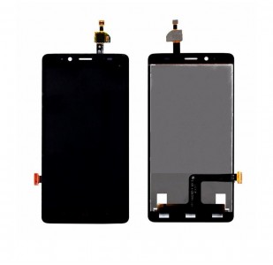 Lcd With Touch Screen For Zte Blade V220 Silver By - Maxbhi Com