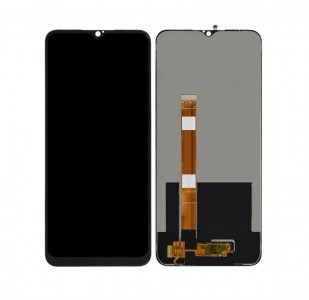 Lcd With Touch Screen For Oppo A8 Black By - Maxbhi Com