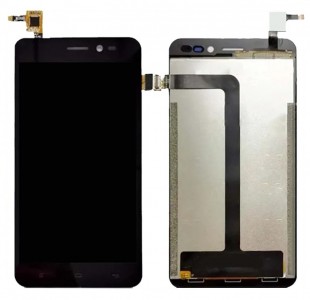 Lcd With Touch Screen For Explay Pulsar Black By - Maxbhi Com