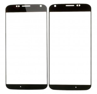 Replacement Front Glass For Motorola Moto X Xt1053 Black By - Maxbhi Com