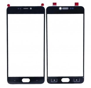 Replacement Front Glass For Gionee A1 Black By - Maxbhi Com