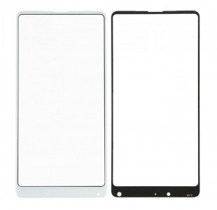 Replacement Front Glass For Xiaomi Mi Mix 2s White By - Maxbhi Com