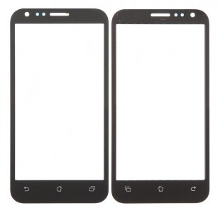 Replacement Front Glass For Asus Padfone 2 Black By - Maxbhi Com