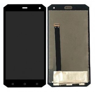 Lcd With Touch Screen For Archos Saphir 50x Black By - Maxbhi Com