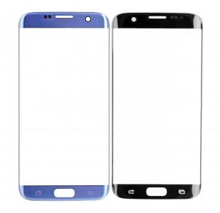 Replacement Front Glass For Samsung Galaxy S7 Edge 64gb Blue By - Maxbhi Com