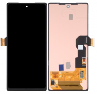Lcd With Touch Screen For Google Pixel 6a Black By - Maxbhi Com