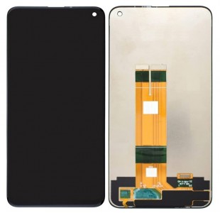 Lcd With Touch Screen For Samsung Galaxy F52 5g Black By - Maxbhi Com