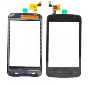 Touch Screen Digitizer For Alcatel Ot983 Black By - Maxbhi Com
