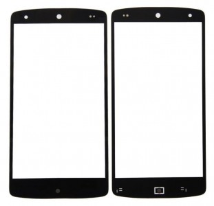 Replacement Front Glass For Lg Nexus 5 Black By - Maxbhi Com