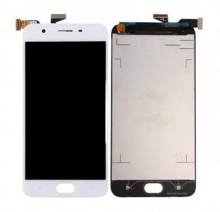 Lcd With Touch Screen For Oppo A57 Gold By - Maxbhi Com
