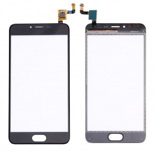 Touch Screen Digitizer For Meizu M5 Black By - Maxbhi Com
