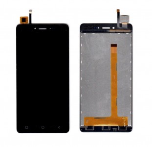 Lcd With Touch Screen For Karbonn Aura 4g Brown By - Maxbhi Com