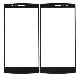 Replacement Front Glass For Lg G4 Dual Black By - Maxbhi Com