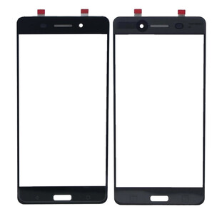 Replacement Front Glass For Nokia 6 64gb Black By - Maxbhi Com