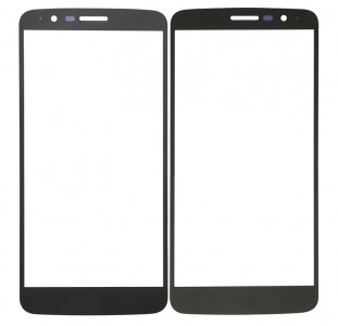 Replacement Front Glass For Lg Stylus 3 Black By - Maxbhi Com