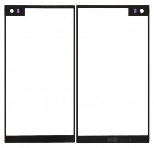 Replacement Front Glass For Lg V20 H990ds Black By - Maxbhi Com