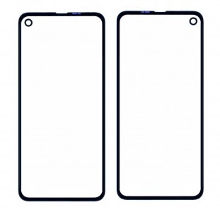 Replacement Front Glass For Motorola One Vision Brown By - Maxbhi Com