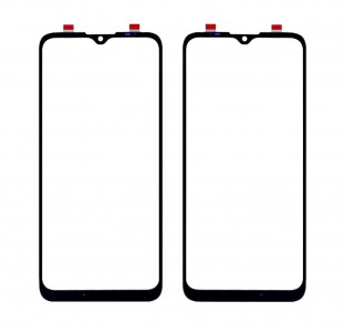 Replacement Front Glass For Lg W31 Black By - Maxbhi Com