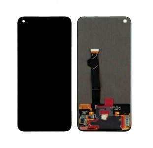 Lcd With Touch Screen For Huawei Nova 7 5g Black By - Maxbhi Com